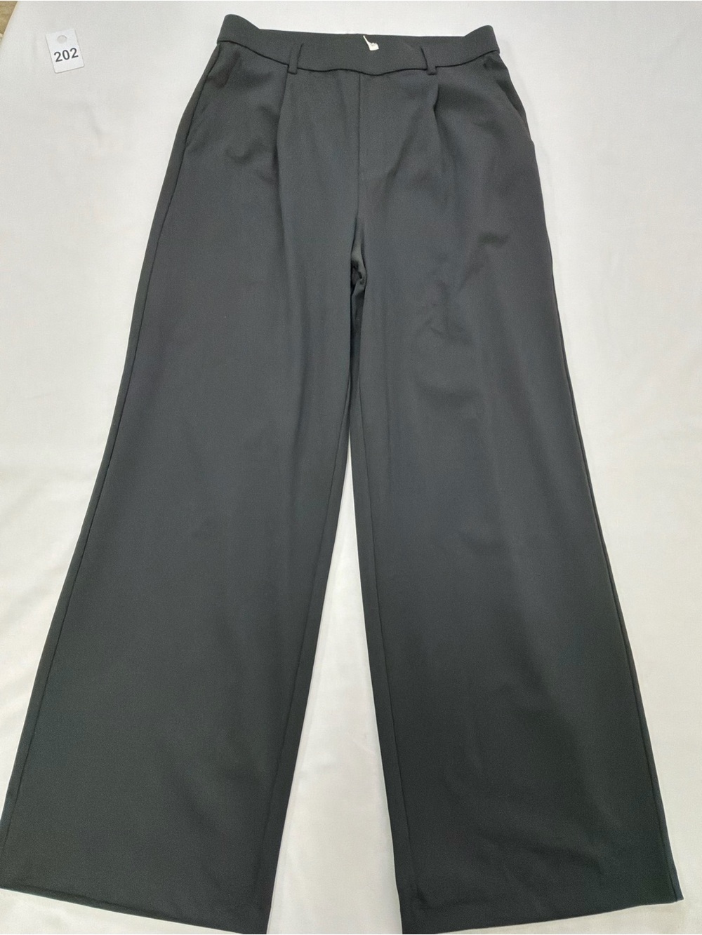 HALARA Black Wide-Leg Dress Pants for Women